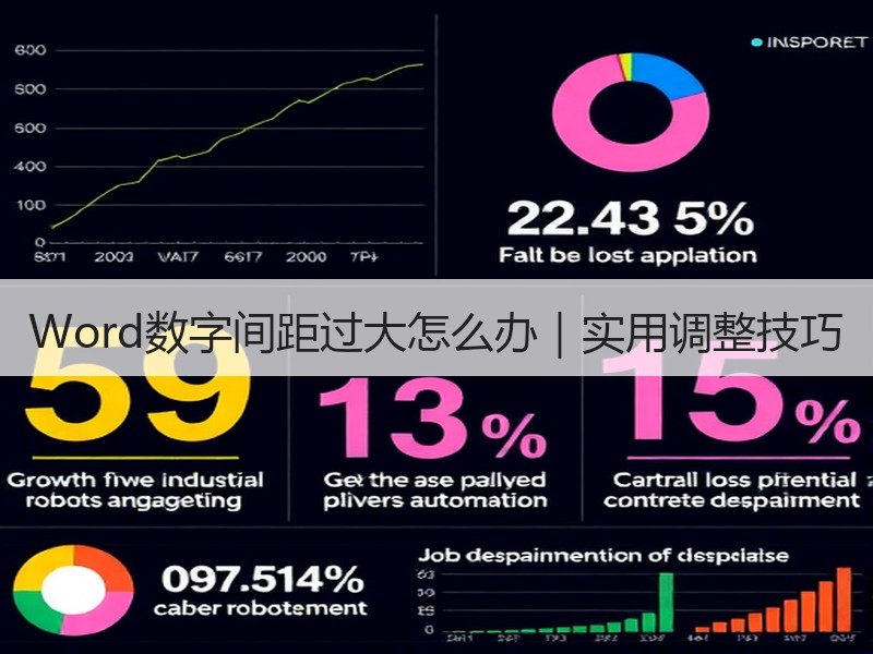 Word数字间距过大怎么办｜实用调整技巧