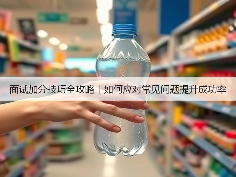 面试加分技巧全攻略｜如何应对常见问题提升