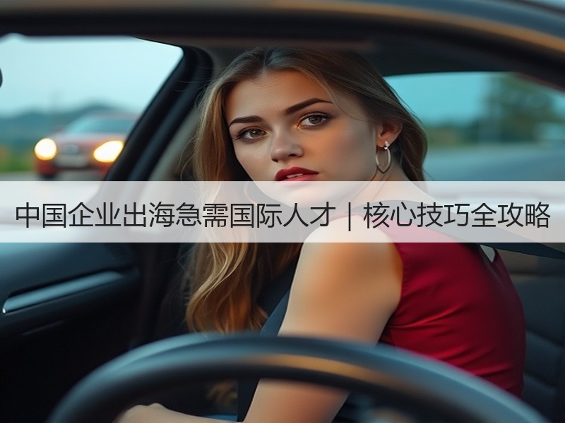中国企业出海急需国际人才｜核心技巧全攻略