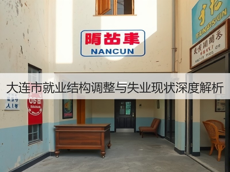 大连市就业结构调整与失业现状深度解析
