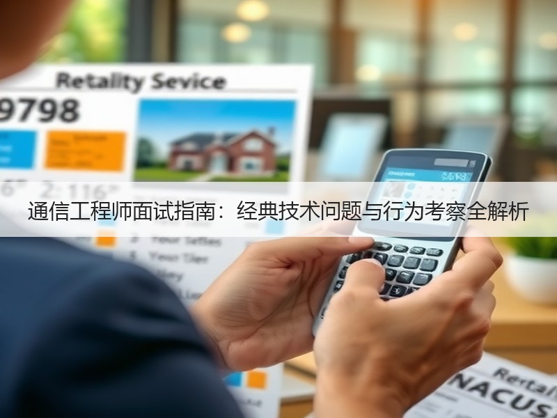 通信工程师面试指南：经典技术问题与行为考