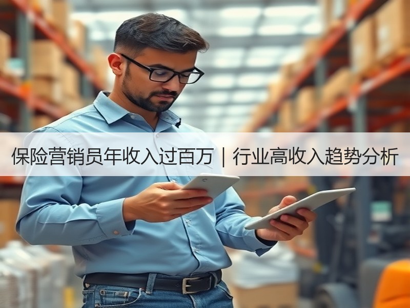 保险营销员年收入过百万｜行业高收入趋势分