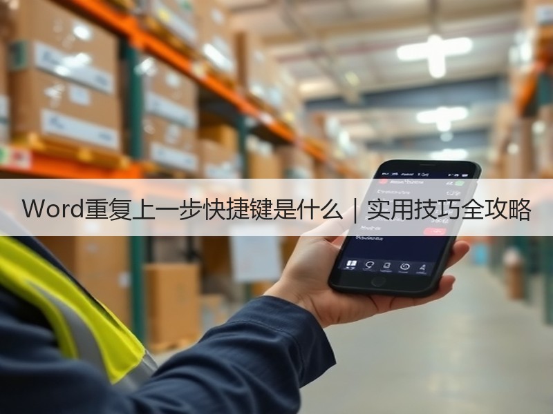 Word重复上一步快捷键是什么｜实用技巧