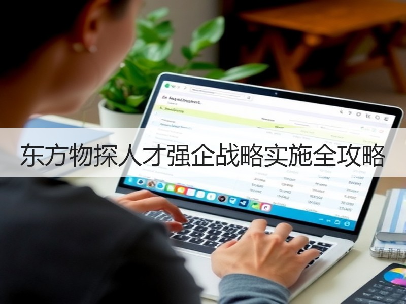 东方物探人才强企战略实施全攻略