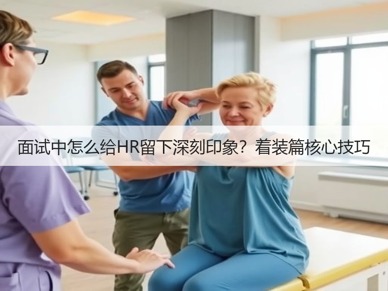 面试中怎么给HR留下深刻印象？着装篇核心