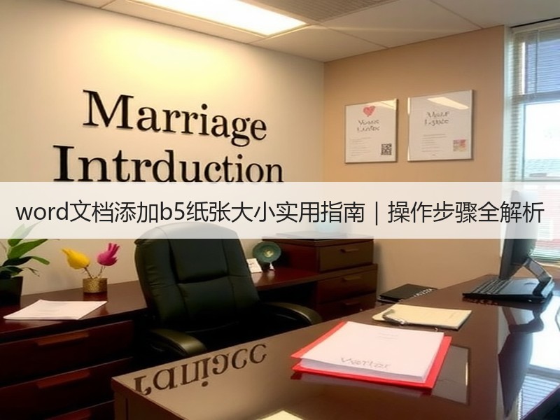 word文档添加b5纸张大小实用指南｜操