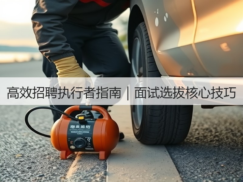 高效招聘执行者指南｜面试选拔核心技巧