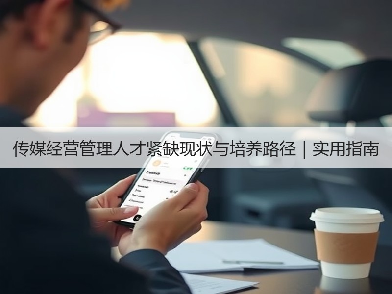 传媒经营管理人才紧缺现状与培养路径｜实用