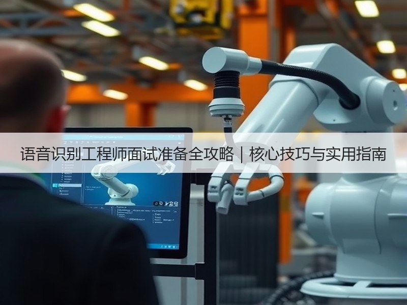 语音识别工程师面试准备全攻略｜核心技巧与