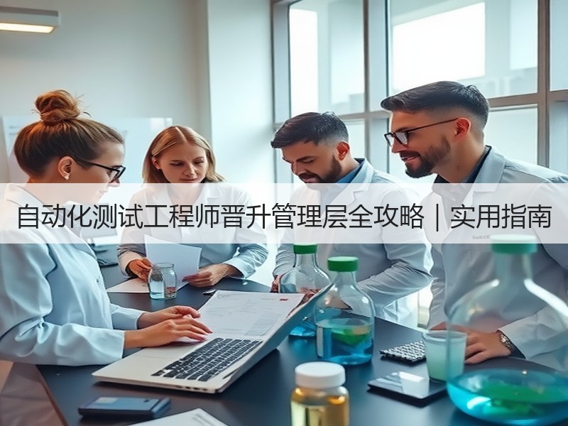 自动化测试工程师晋升管理层全攻略｜实用指