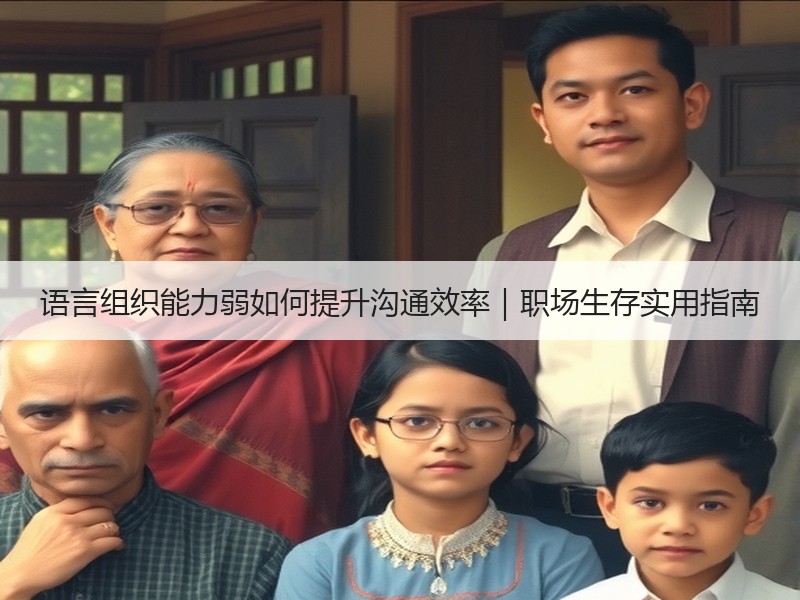 语言组织能力弱如何提升沟通效率｜职场生存