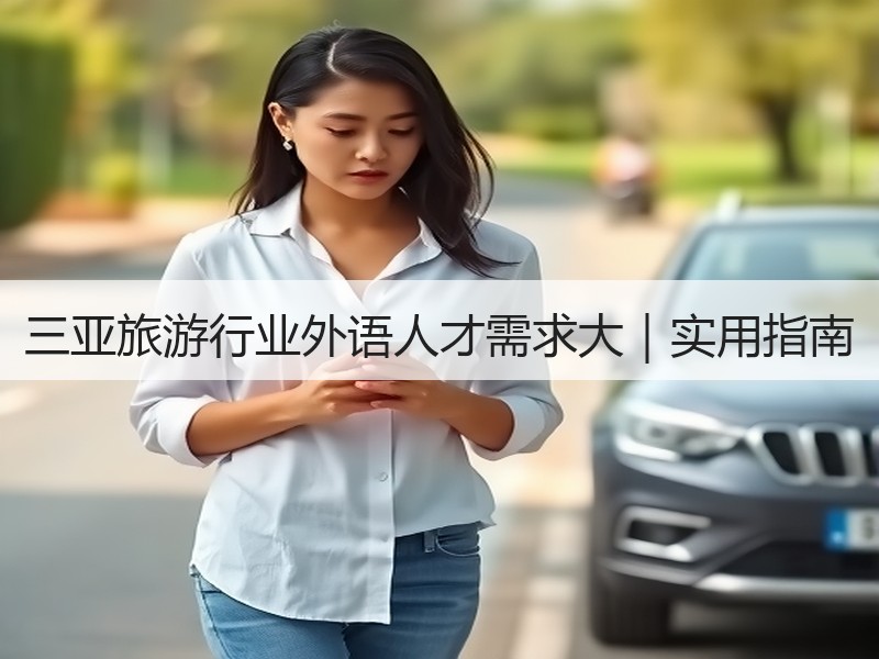 三亚旅游行业外语人才需求大｜实用指南