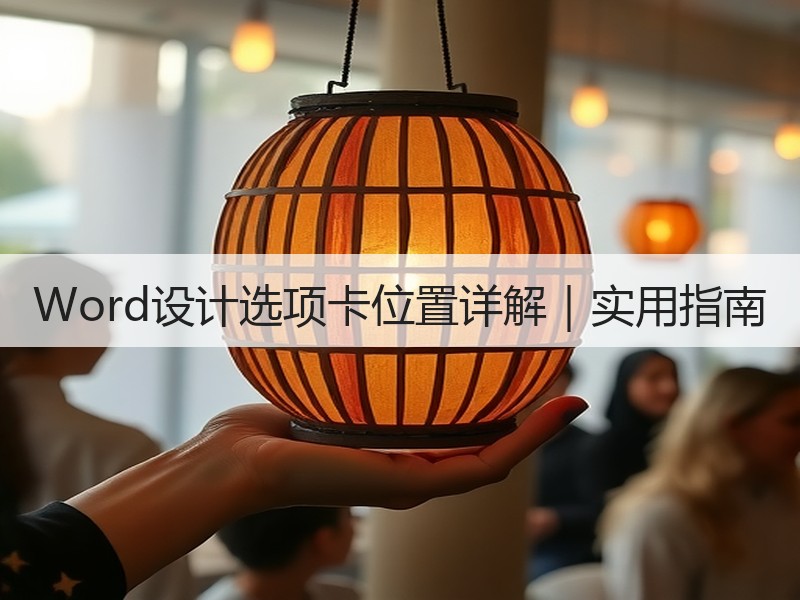 Word设计选项卡位置详解｜实用指南
