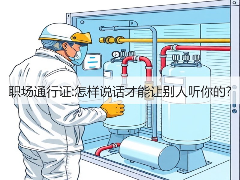 职场通行证:怎样说话才能让别人听你的?