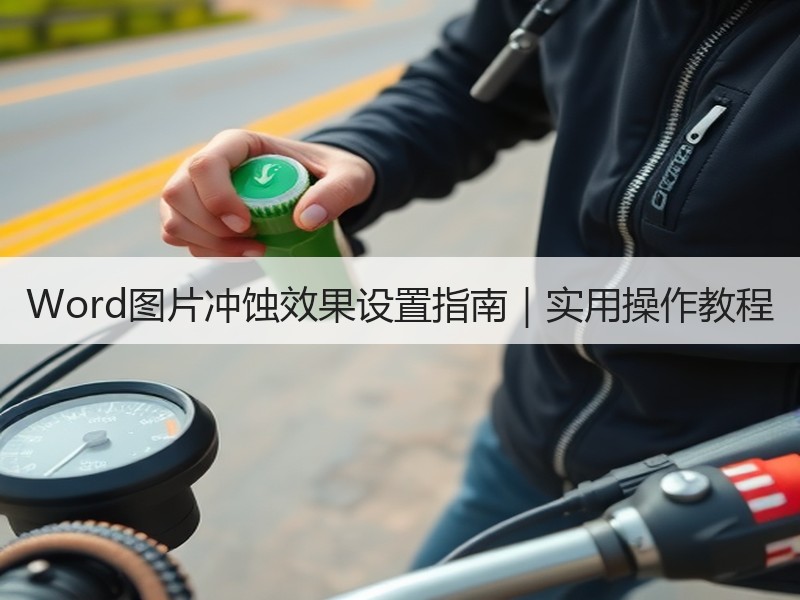 Word图片冲蚀效果设置指南｜实用操作教