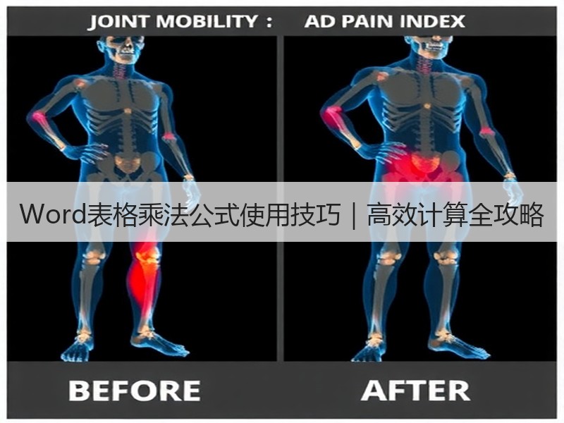 Word表格乘法公式使用技巧｜高效计算全