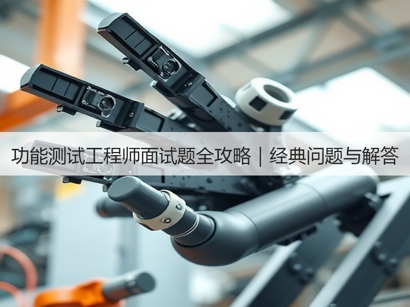 功能测试工程师面试题全攻略｜经典问题与解