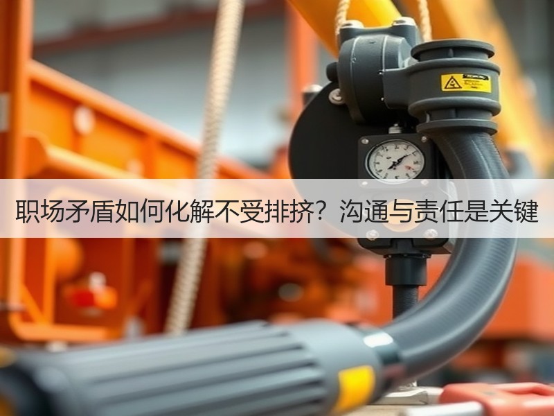 职场矛盾如何化解不受排挤？沟通与责任是关