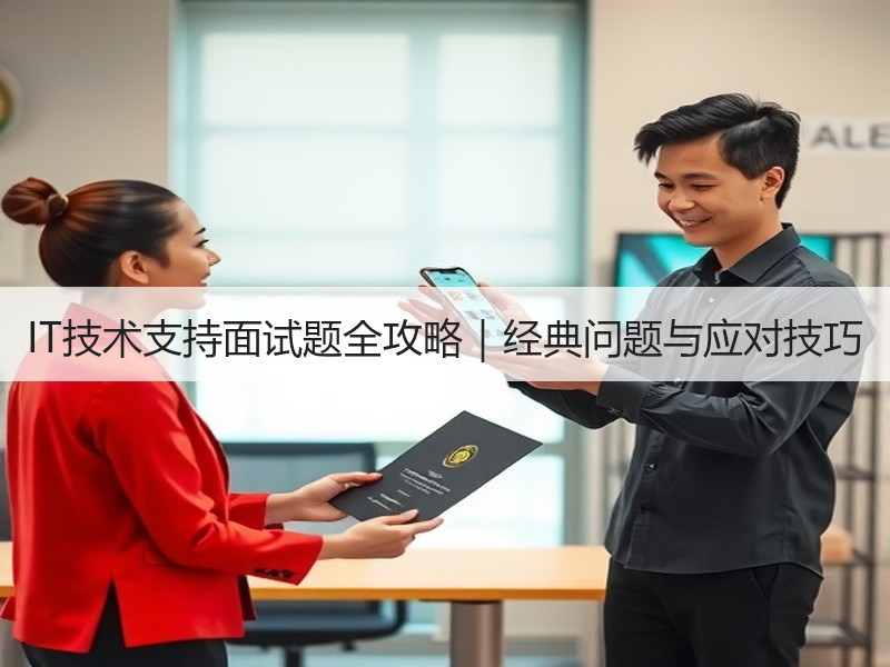 IT技术支持面试题全攻略｜经典问题与应对