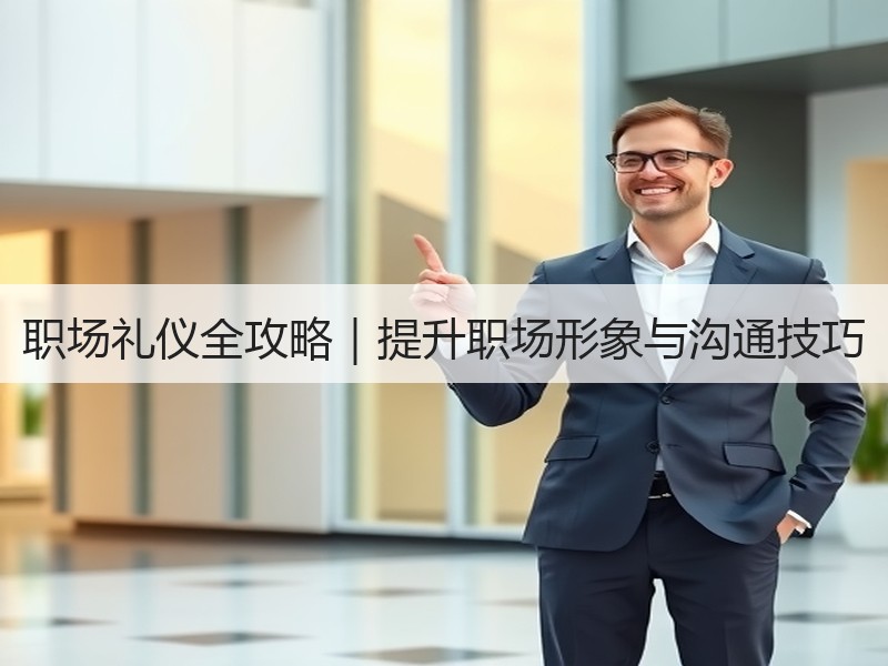 职场礼仪全攻略｜提升职场形象与沟通技巧