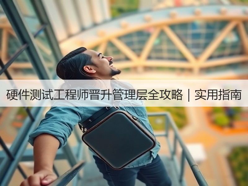 硬件测试工程师晋升管理层全攻略｜实用指南