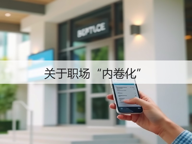 关于职场“内卷化”