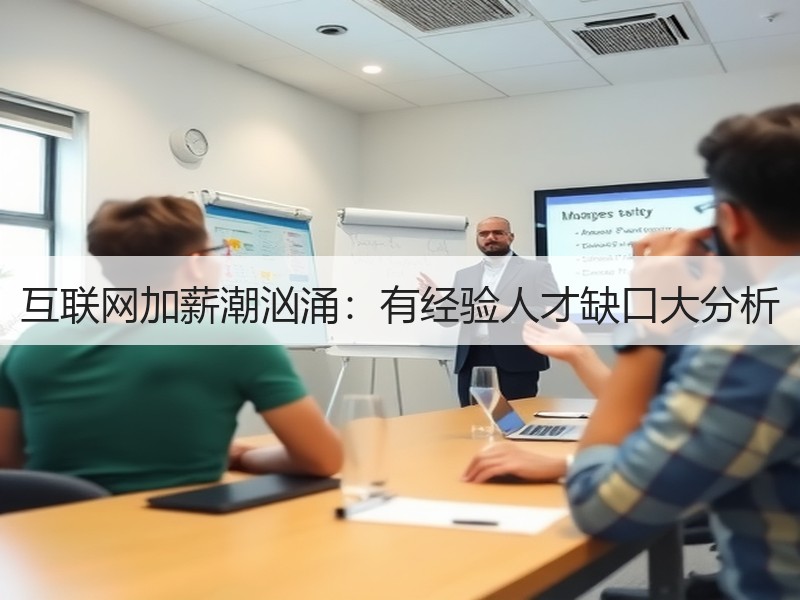 互联网加薪潮汹涌：有经验人才缺口大分析
