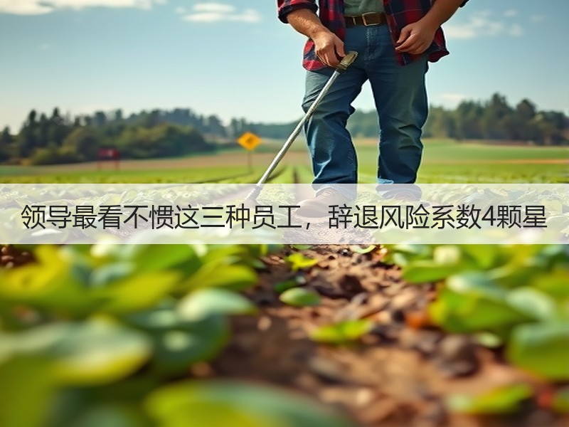 领导最看不惯这三种员工，辞退风险系数4颗