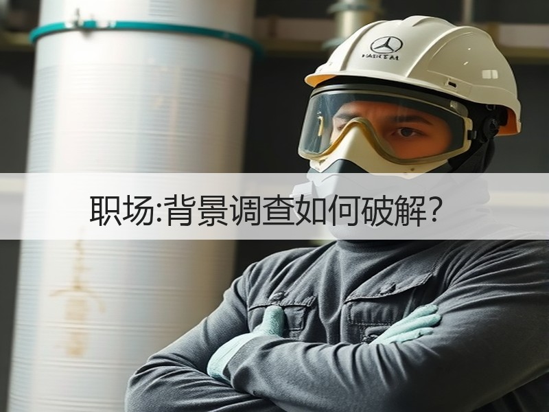 职场:背景调查如何破解？