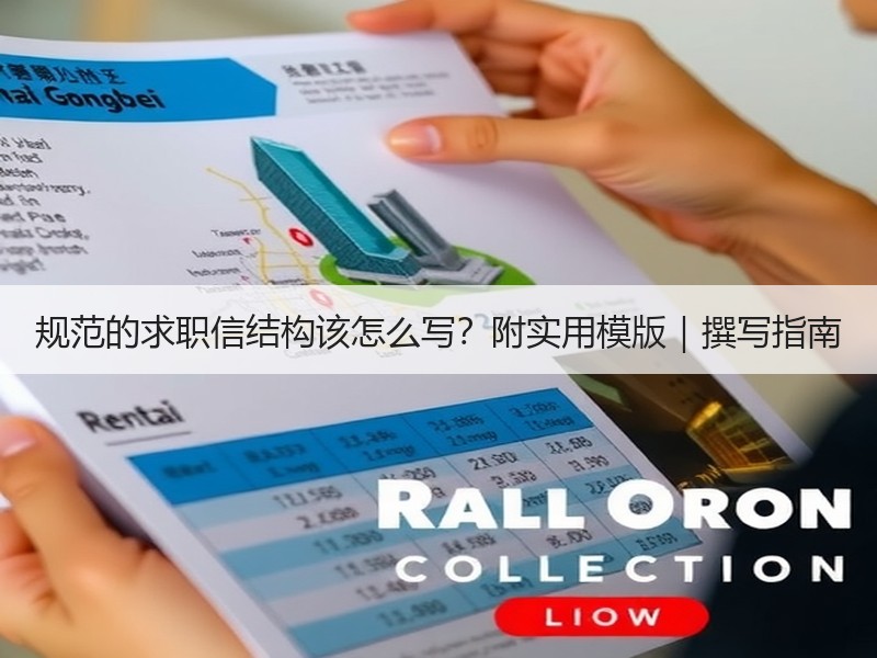 规范的求职信结构该怎么写？附实用模版｜撰