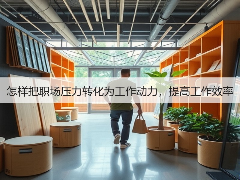 怎样把职场压力转化为工作动力，提高工作效