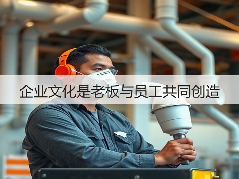 企业文化是老板与员工共同创造