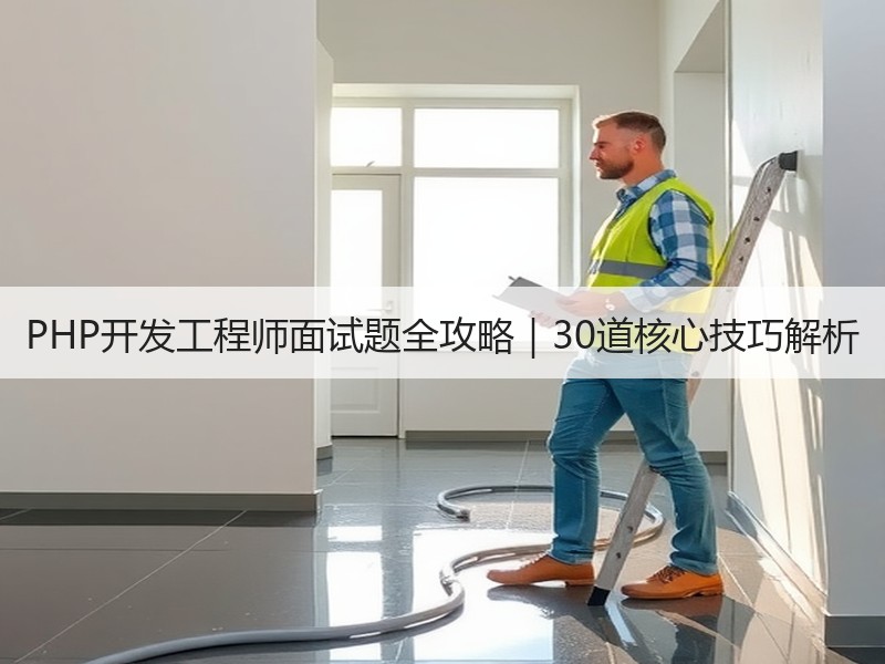 PHP开发工程师面试题全攻略｜30道核心
