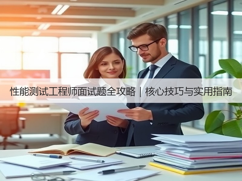 性能测试工程师面试题全攻略｜核心技巧与实