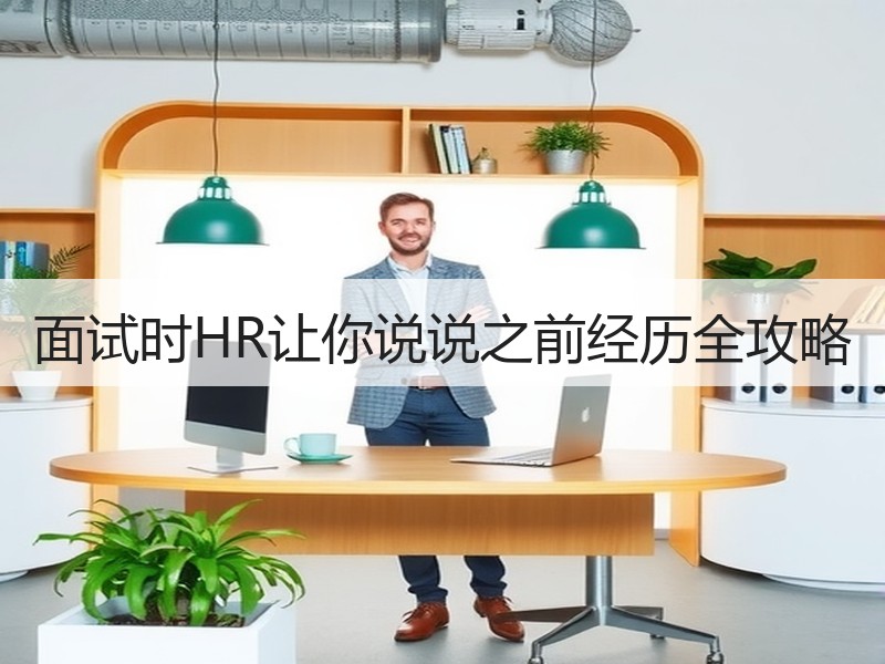 面试时HR让你说说之前经历全攻略