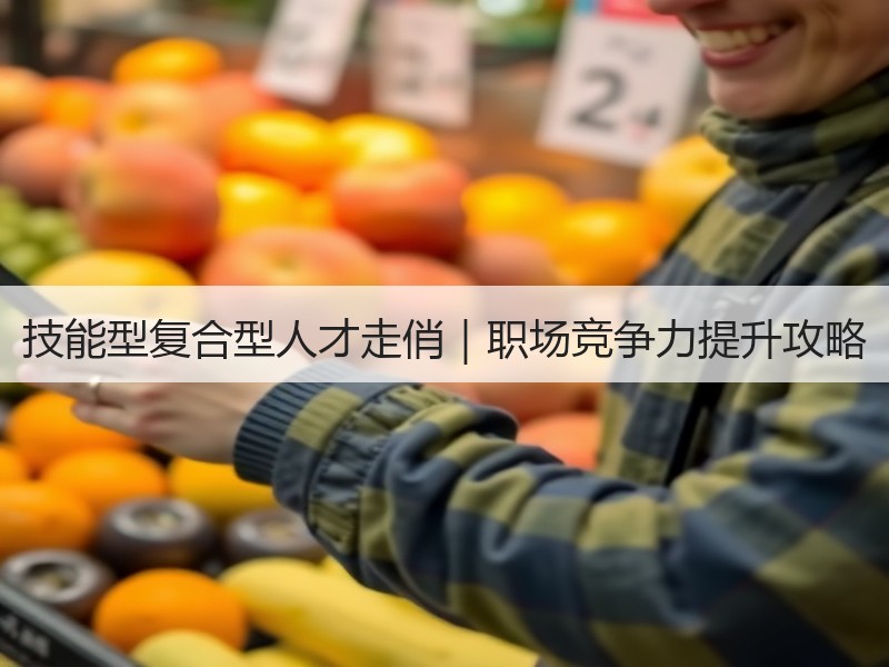 技能型复合型人才走俏｜职场竞争力提升攻略