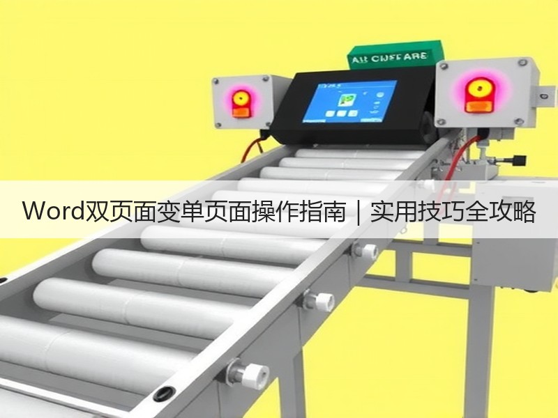 Word双页面变单页面操作指南｜实用技巧