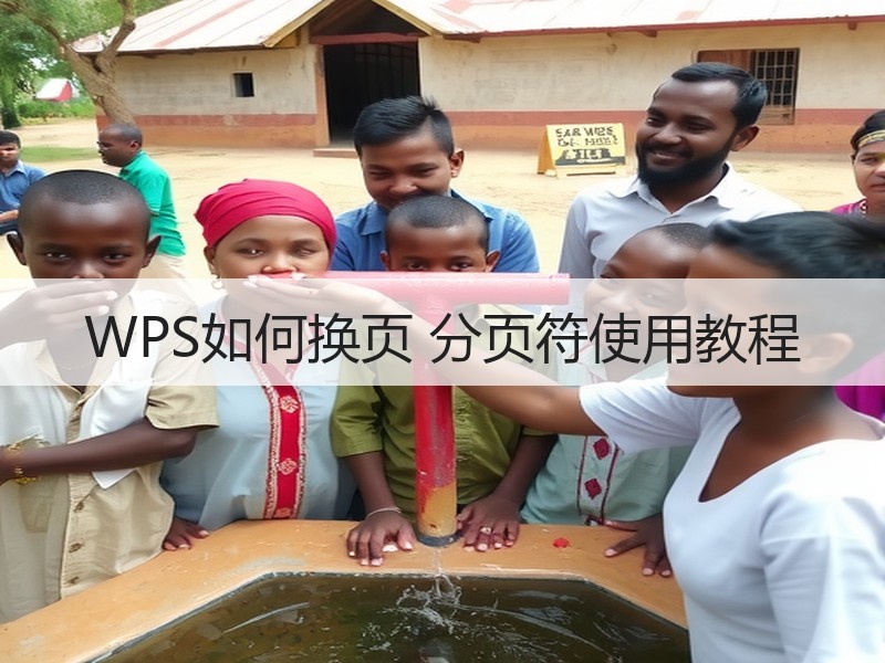 WPS如何换页 分页符使用教程