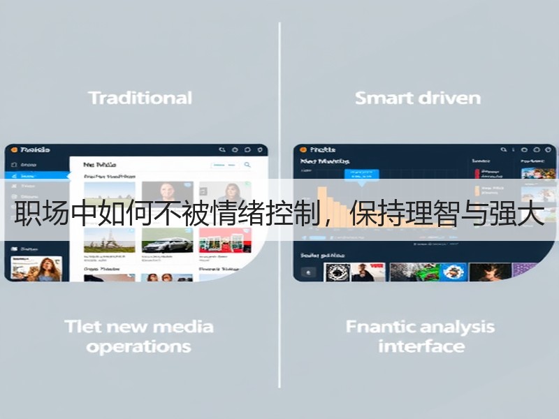 职场中如何不被情绪控制，保持理智与强大