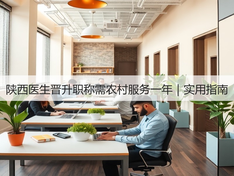 陕西医生晋升职称需农村服务一年｜实用指南