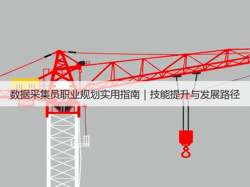 数据采集员职业规划实用指南｜技能提升与发