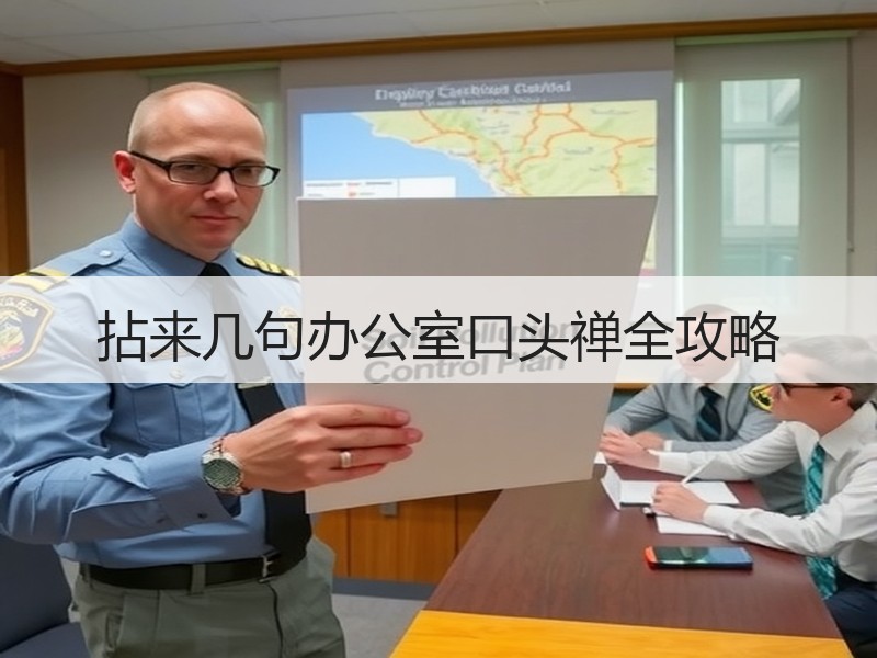 拈来几句办公室口头禅全攻略
