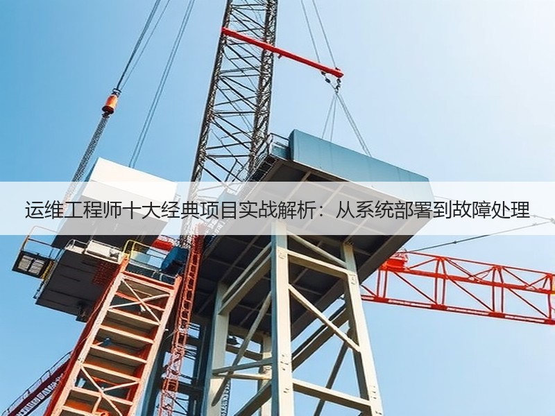 运维工程师十大经典项目实战解析：从系统部