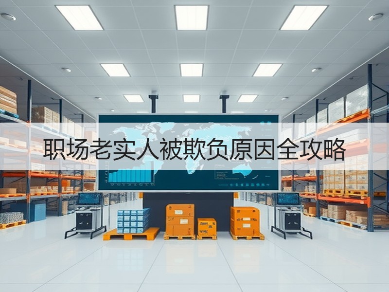 职场老实人被欺负原因全攻略