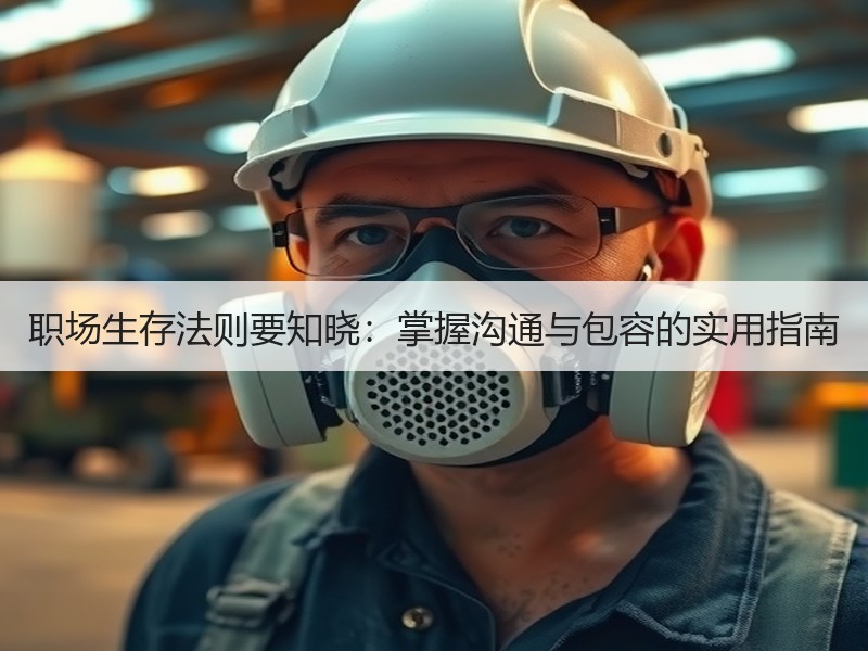 职场生存法则要知晓：掌握沟通与包容的实用