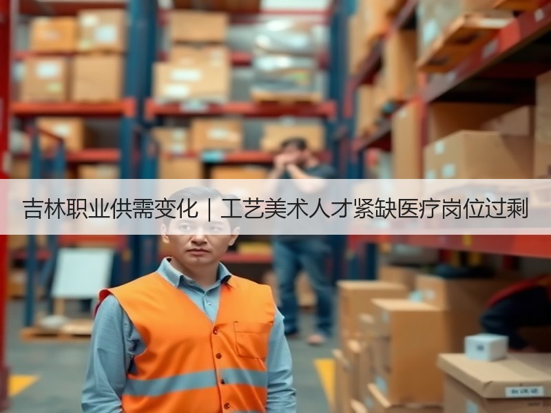 吉林职业供需变化｜工艺美术人才紧缺医疗岗