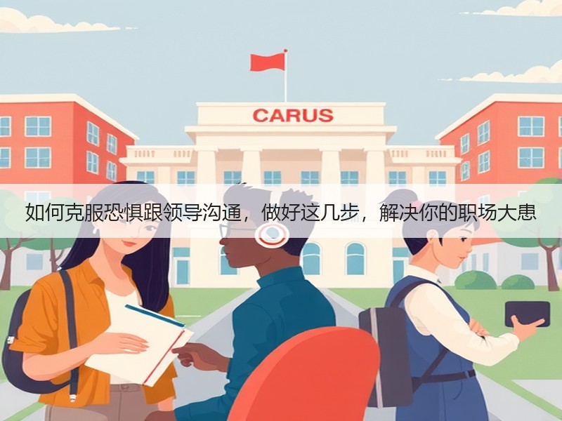 如何克服恐惧跟领导沟通，做好这几步，解决