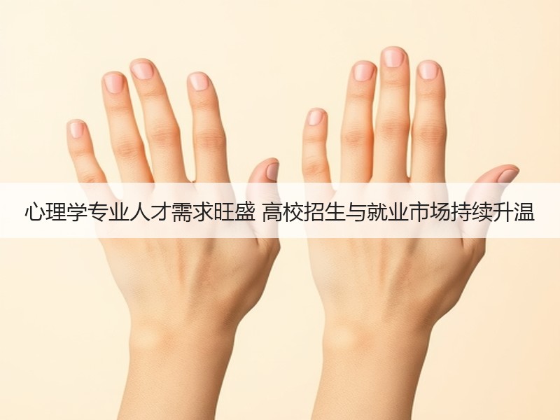 心理学专业人才需求旺盛 高校招生与就业市