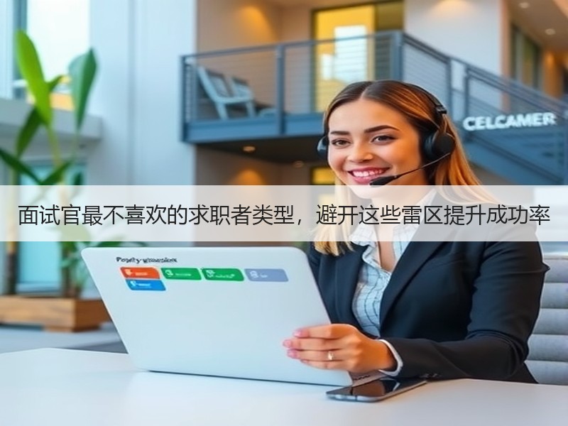 面试官最不喜欢的求职者类型，避开这些雷区