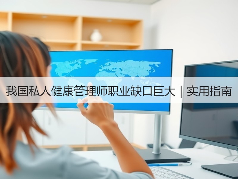 我国私人健康管理师职业缺口巨大｜实用指南